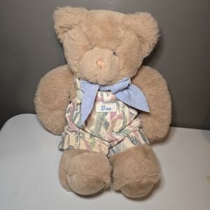 Vintage Mango Boo Teddy Bear Magnetic Paws Wind Up Musical Plush Stuffed Animal